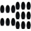 15Pièces Pads Protecteurs En Silicone Pour Boutons Saxophone 10