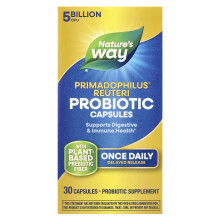 Nature's Way, Primadophilus Reuteri, 5 miliardi CFU, 30 Capsule