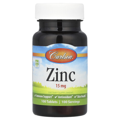 Carlson, Zink, 15 mg, 100 tabletten