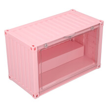 Vetrina protettiva di figure miniature LED antispolvero 23x14x12cm