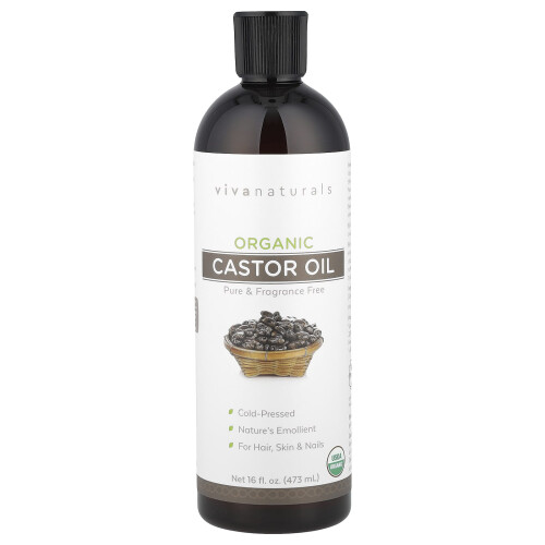 Viva Naturals, Οργανική Καστανέλαιο, 16 fl oz (473 ml)