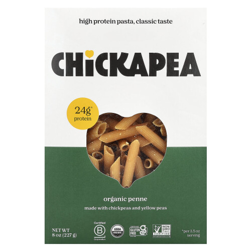 Chickapea, Οργανική Πένε, 8 oz (227 g)