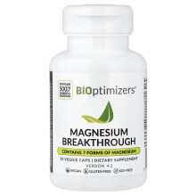 BIOptimizers, Magnézium Breakthrough, 50 Veggie kapszula