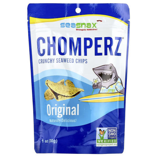 SeaSnax, Chomperz, Κρούστατοι Σαλάτι Σελερίδων, Πρωτότυπο, 1 oz (30 g)