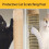 Cat nail file scratcher wrapped around scratching post 2