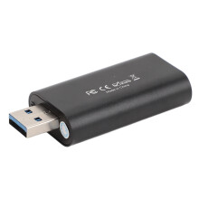 Tarjeta de captura USB 3.0 de aluminio 4K30Hz 1080P60Hz Windows
