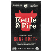 Kettle & Fire, Beenvet, Klassiek Vlees, 16,9 oz (479 g)