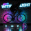 LED-cykelnavlampor – 7 färger, USB-laddningsbara 2
