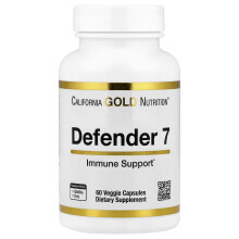 California Gold Nutrition, Immune Complex + 7, with A, C, D, B6, Zinc, Selenium & Beta Glucan, 60 Veggie Capsules