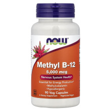 Methyl B-12, 5000mcg - 90 vcaps