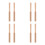 8Pcs Ergonomic Wooden Thread Cutter Tool for Rug Making and Crochet 5