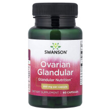 Swanson, Ovarisk Glandulær, 250 mg, 60 Kapsler
