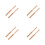 8Pcs Ergonomic Wooden Thread Cutter Tool for Rug Making and Crochet 8