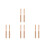 8Pcs Ergonomic Wooden Thread Cutter Tool for Rug Making and Crochet 9