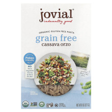 Jovial, Macarrão Orgânico sem Grãos, Orzo de Mandioca, 8 oz (227 g)
