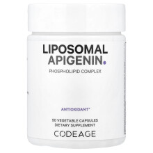 Codeage, Liposomaal, Apigenine, Niet-GMO, Vegan, 90 Capsules