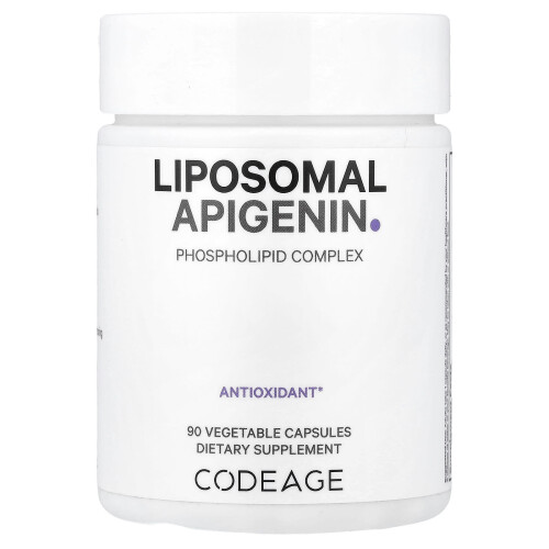 Codeage, Liposomaalinen, Apigeniini, Ei- GMO, Vegan, 90 Pilliä