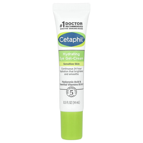 Cetaphil Σεταφίλ, Υγραέριο Μάτι Γελ-Κρέμα με Υαλουρονικό Οξύ, 0.5 fl oz (14 ml)