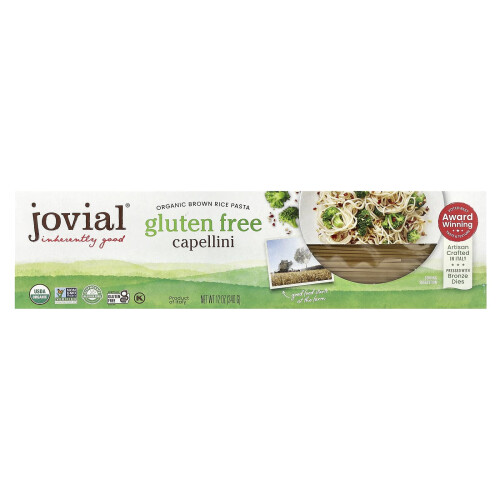 Jovial, Οργανική Καπελίνι Ρύζι Παστά, 12 oz (340 g)