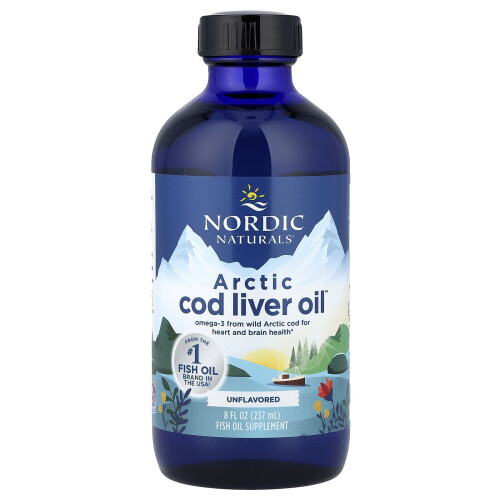 Nordic Naturals Arctic Cod Liver Oil, Unflavored - 237 ml.