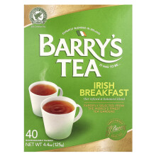 Barry's Tea, Ír Reggeli Tea, 40 Teaszár, 4,40 oz (125 g)