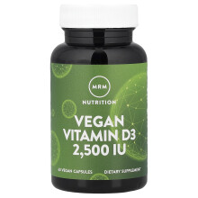 MRM Nutrition, Vegan Vitamin D3, 2,500 IU, 60 Vegan Capsules