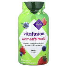 VitaFusion, Frauen-Multi, Tages-Multivitamin, Natürliche Beere, 150 Gummies