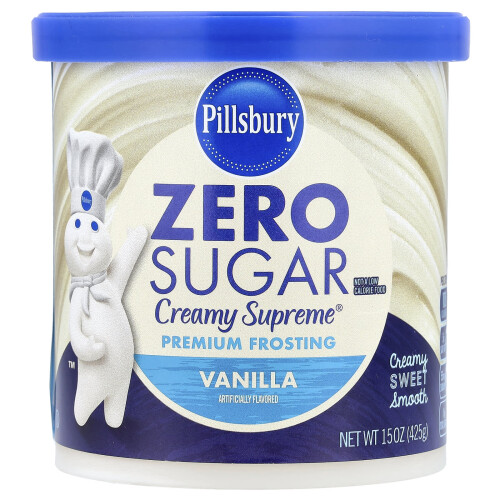 Frosting de Bolo Zero Açúcar de Pillsbury, 15 oz (425 g)