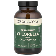 Dr. Mercola, Clorofila fermentada con clorofila, 450 Tabletas