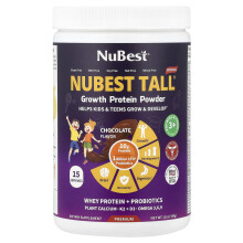 NuBest TallÆ, Proteina per lo Sviluppo, Polvere per Bambini e Adolescenti 3+, Cioccolato, 12 oz (340 g)