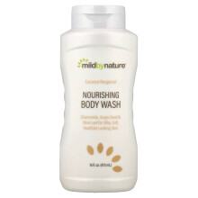 Mild By Nature, Nourishing Body Wash, Kokosnoot Bergamot, 16 fl oz (473 ml)