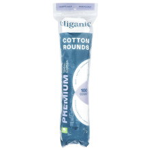 Cliganic, Premium 100% Bomullsrundor, 100 St