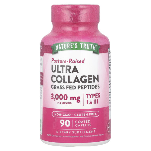 Nature's Truth, Ultra Collagen + C, 90 Coated Caplets