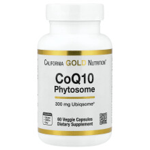 Super Nutrition, CoQ10 Phytosome, 300 mg, 60 Veggie kapslí