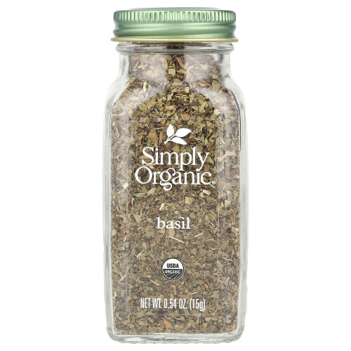 ΣΙΜΠΛΥ Οργανικό, Βασιλικός, 0.54 oz (15 g)