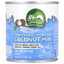 Nature's Charm, Cukrozott Kókusztej, 11,25 oz (320 g)