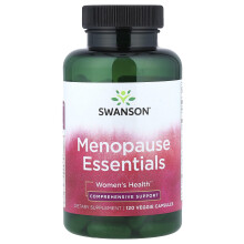 Swanson, Essenciais da Menopausa, 120 Cápsulas Vegetarianas