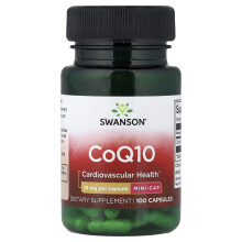 Swanson, CoQ10, 10 mg, 100 Capsule