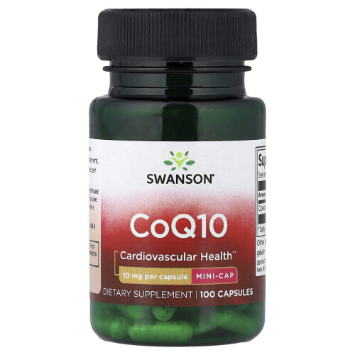 Swanson, CoQ10, 10 mg, 100 Capsule