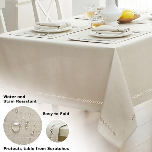 Obrus prostokątny Wedgewood Blue Polyester 60x102 cale 2