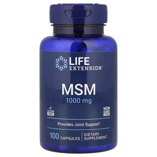 MSM, 1000mg - 100 caps