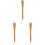 3Pièces Tire-Chaussures Bois Simple Réduit Douleurs 2
