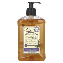 A La Maison de Provence, Flydende Soap For Hånd & Krop, Lavendel Aloe, 16.9 fl oz (500 ml)