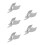 5St Kledingmes, Legering Blad, , Voor Leer En Textiel 4