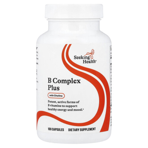 Complexul B Plus, Seeking Health, 100 Capsule Vegetarian