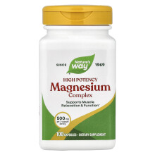 Nature's Way, Magnézium Komplex, 100 Kapszula (250 mg per Kapszula)