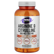 Arginine & Citrulline - 240 vcaps