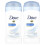 Dove Dove, Osynlig Fast Solid Deodorant, Original Clean, Tvilling Pack, 2 Pack, 2,6 oz (74 g) Varje 1