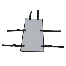 Protezione Scala Letto a Castello Grigia 81x38cm Tessuto Oxford Antiscivolo