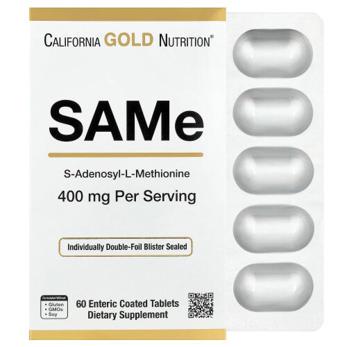 Lake Avenue Nutrition, SAMe (Δισουλφάτο Τόσιλατ), 400 mg, 60 Enteric Coated Tablets